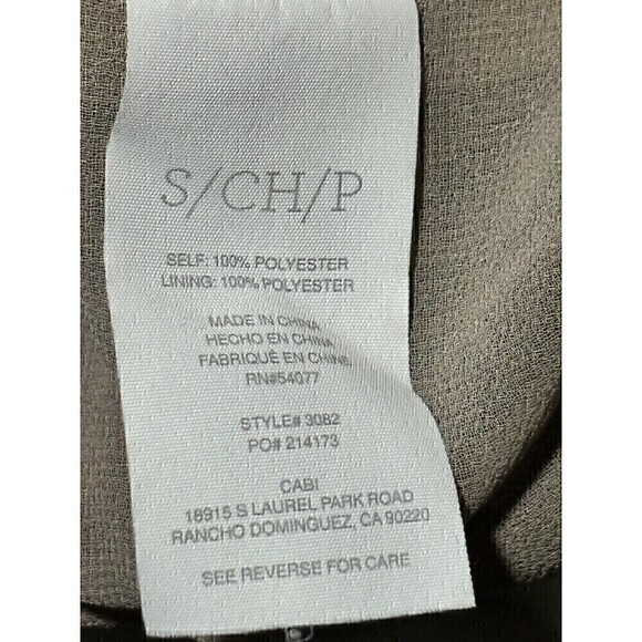 Cabi Tan Brown Orange Green Mandala Tank Top Flowy Size Small adjustable straps - Picture 8 of 12